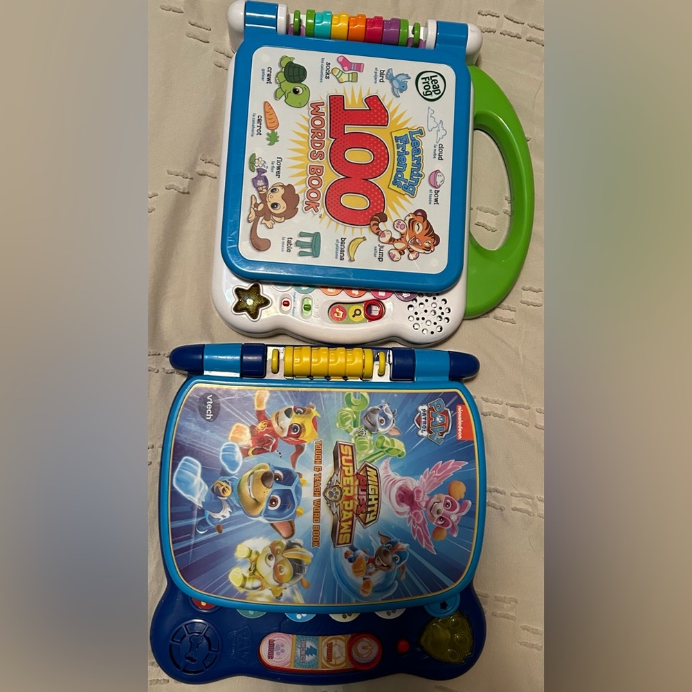 LeapFrog Learning Friends 100 Words Book VTech PAWPatrol Mighty Pups Touch&Teach